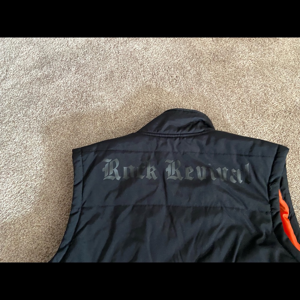 Mens rock revival vest